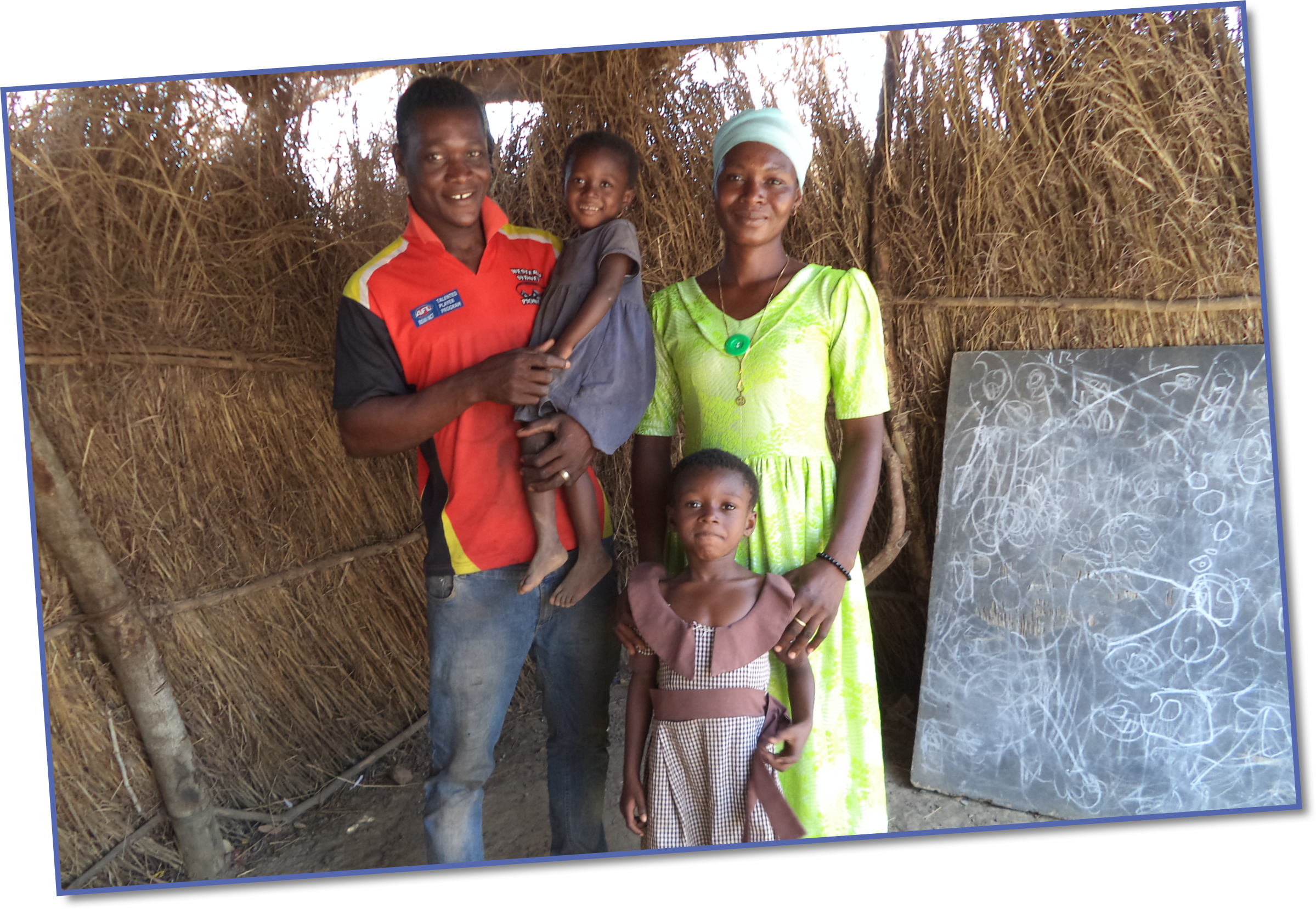 Learning how to make and sell soap means Doris can purchase the fabric for her daughter’s school uniforms
