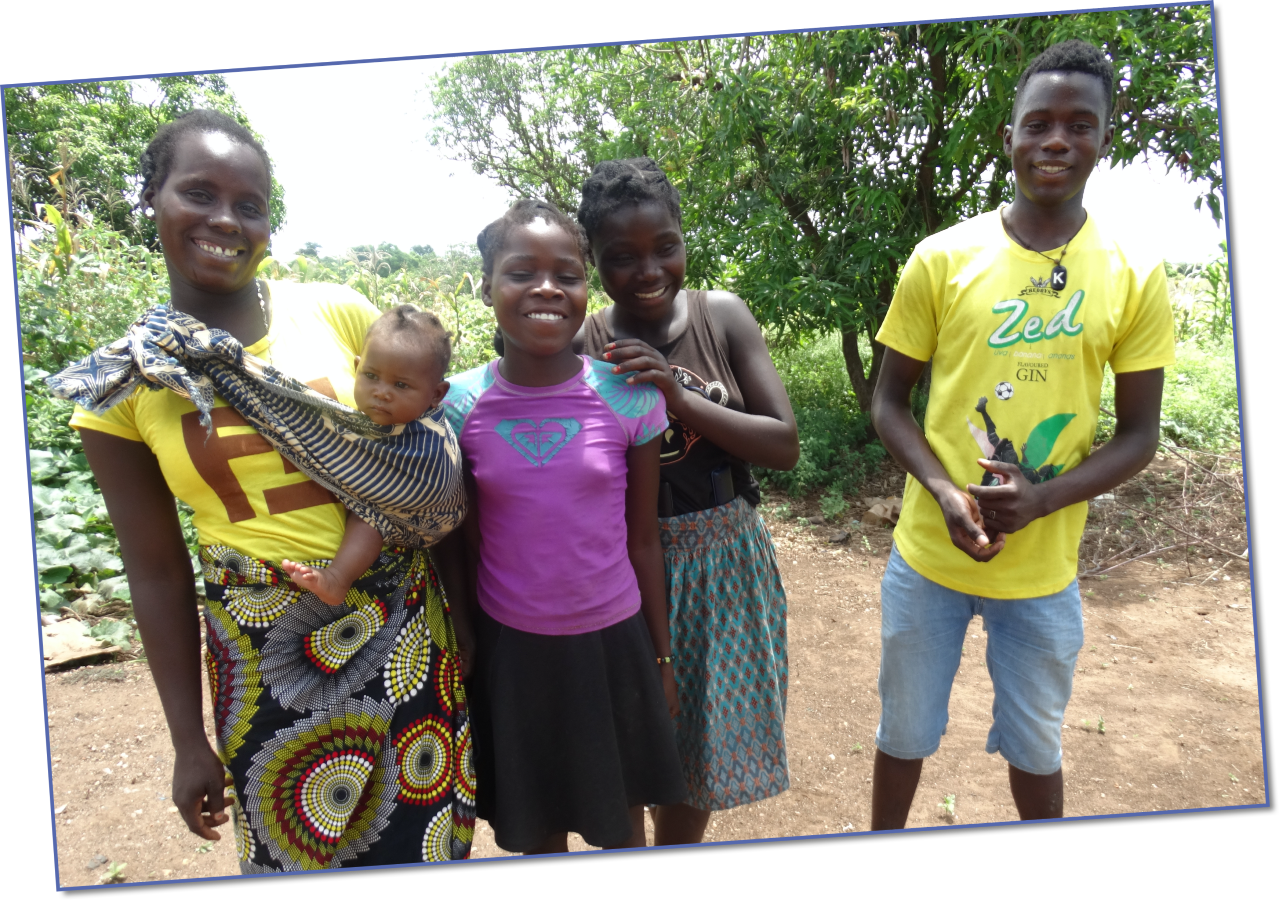 Matilda’s children still help collect water before school, but the new borehole means they no longer miss lessons