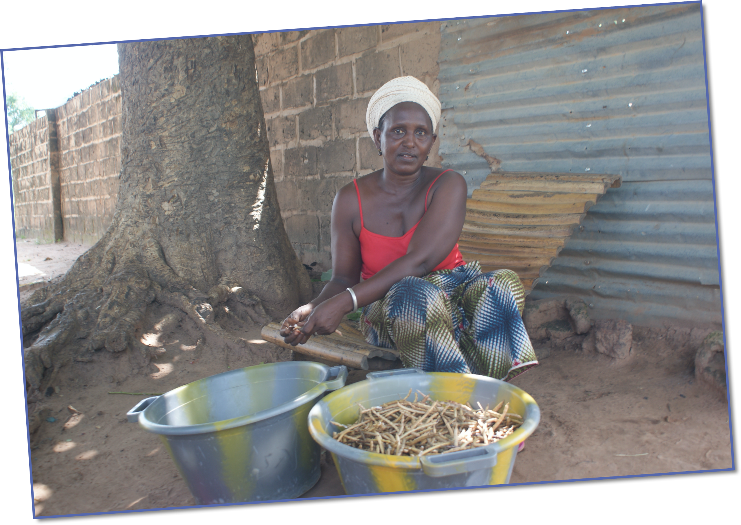 Njibi has learned new business skills so she can now support her family