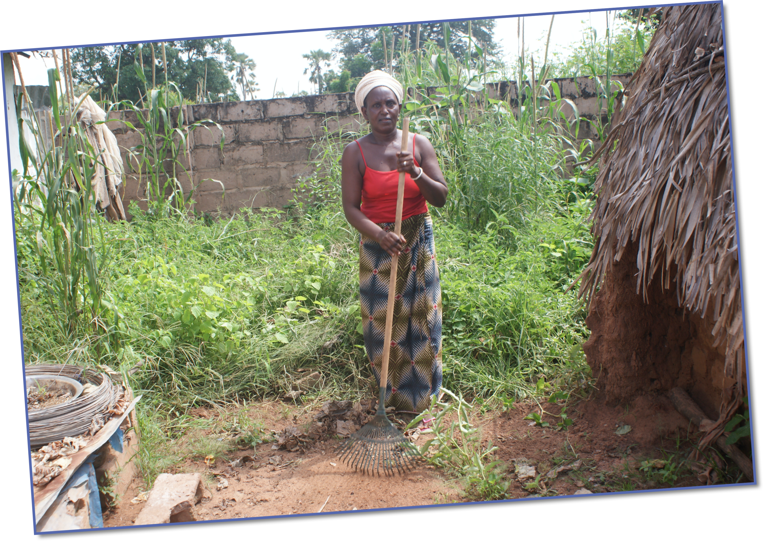 For the first time in Njibi’s life, she has been able to save for her family’s future needs