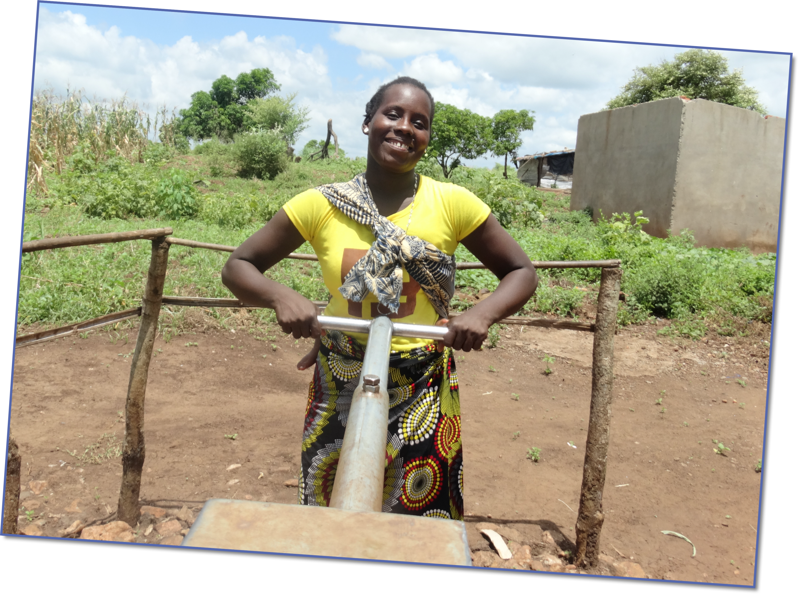 Matilda’s family is one of 625 families whose lives have been transformed thanks to the new borehole