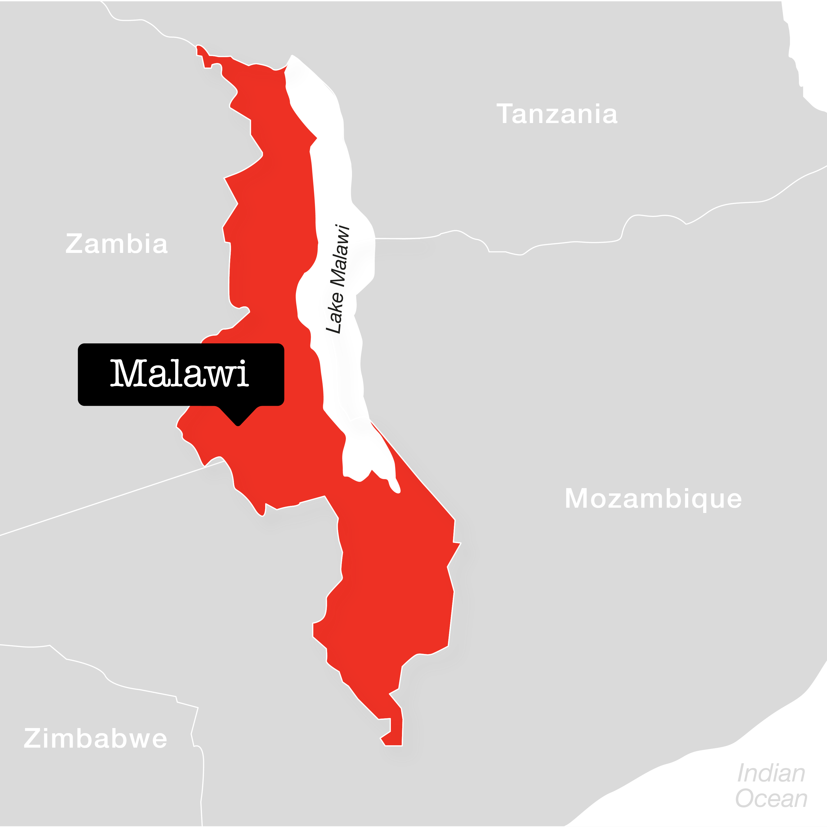 Map of Malawi