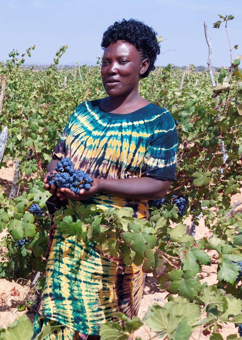 Yusta is one of hundreds of women learning agroecology and increasing their food production. Joram Wimmo/ActionAid