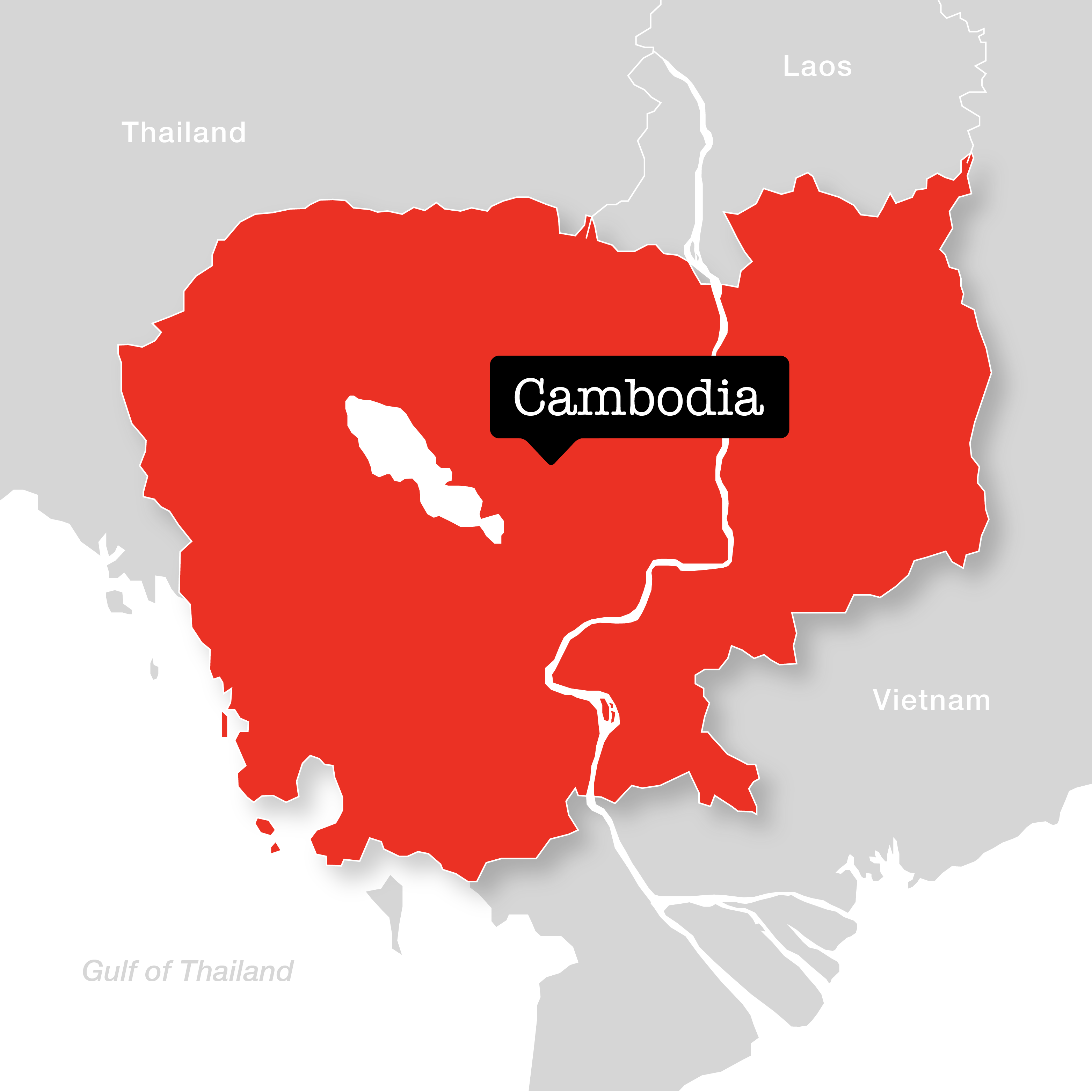 Cambodia map