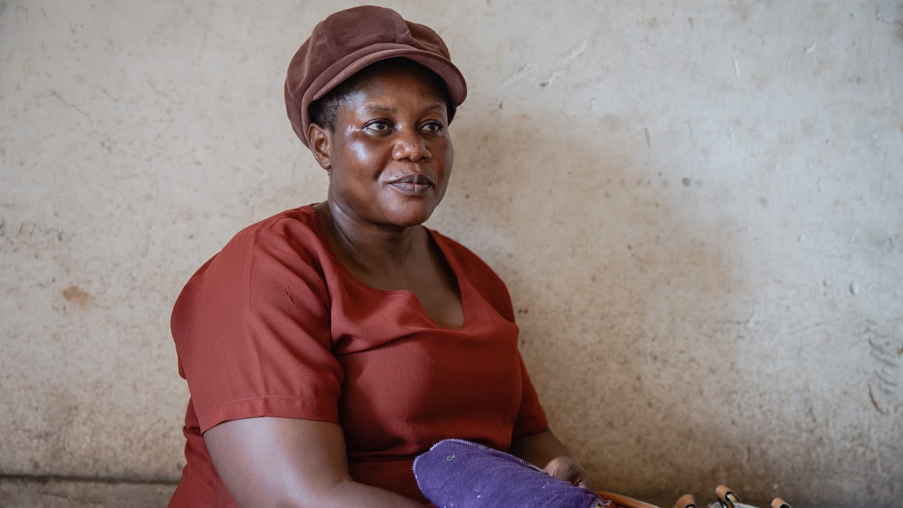 In colour, Nabuule shot by Esther for Women by Women photography