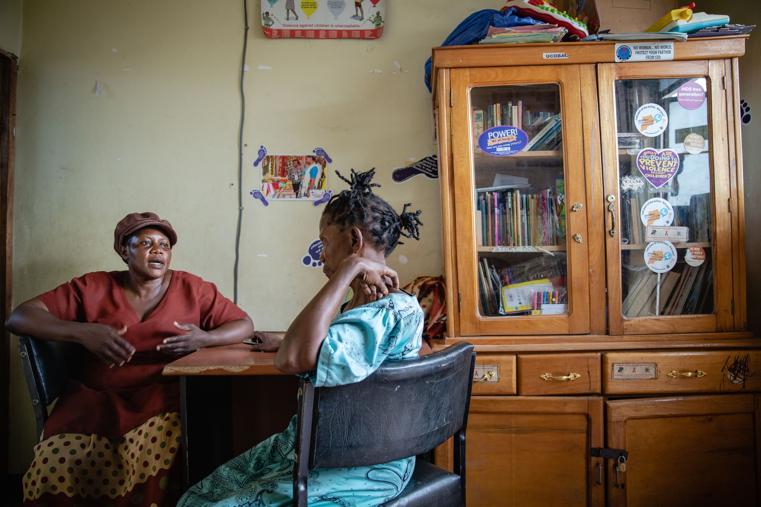 Nabuule at her home in Uganda, ActionAid women's photography