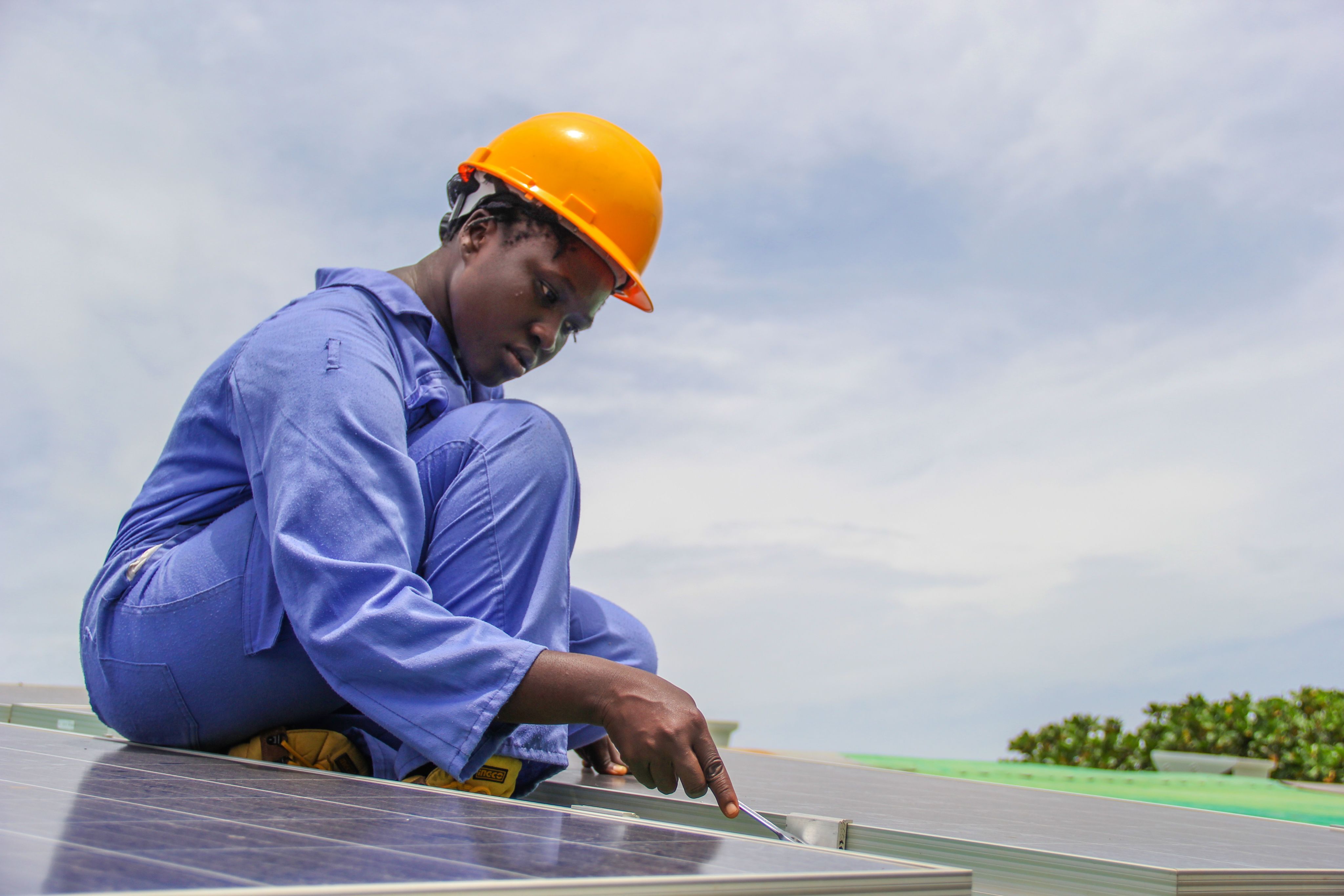"I am now part of a group of 13 young women call the Girls Solar Technicians Association and we are legally registered as a business."